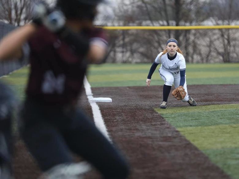 Women's softball game.