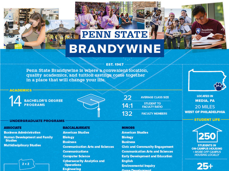 Preview of Penn State Brandywine fact sheet