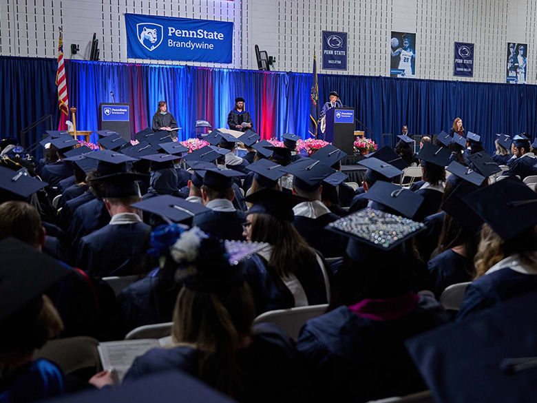 Penn State Brandywine commencement ceremony