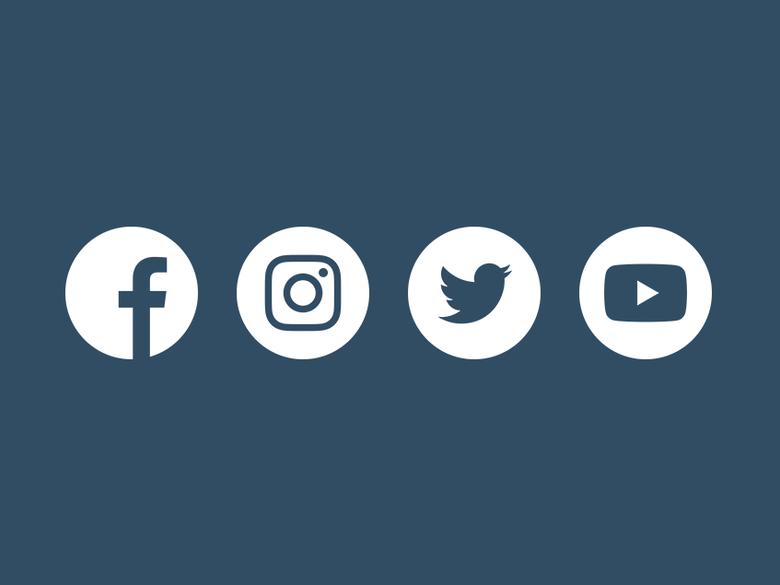 Social media icons