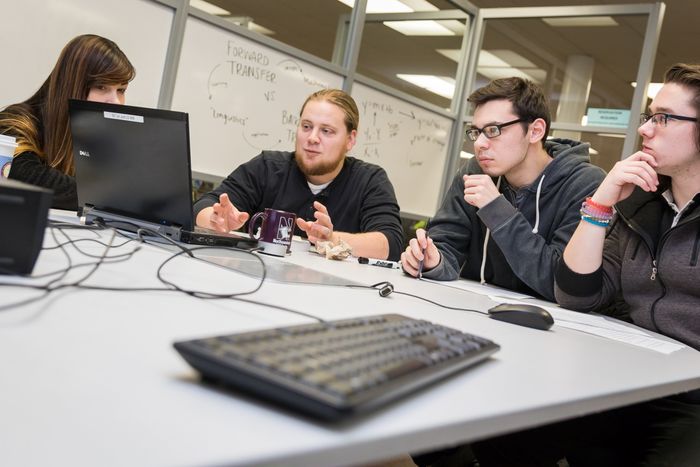 Penn State Brandywine group study space