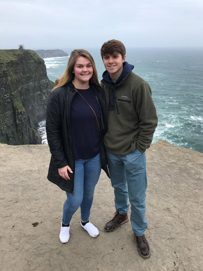 Ben and Hannah Sarafinas of Penn State Brandywine.