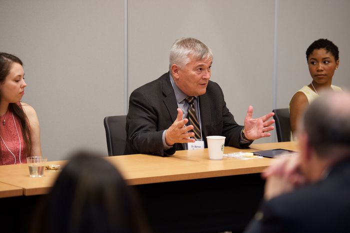 Dr. Eric Barron at Penn State Brandywine 