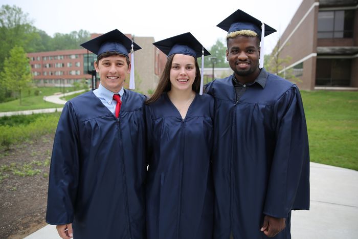 Penn State Brandywine graduates.