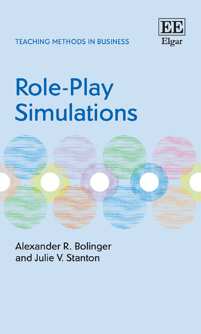 “Role-Play Simulations book cover. 