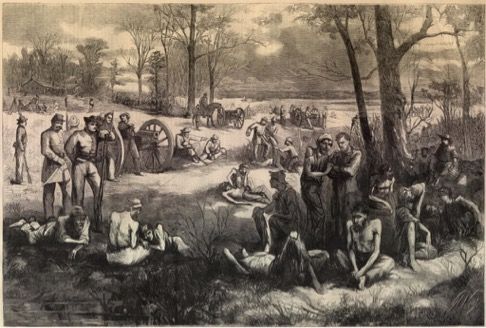 Civil War prison camp