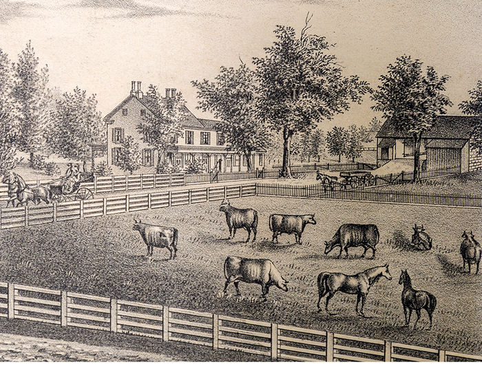 Pratt Farm circa 1875