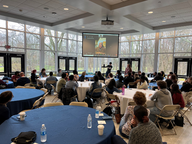 Students met at the Brandywine campus for a lecture by Judge Stephanie Sawyer, from the Philadelphia Court of Common Pleas