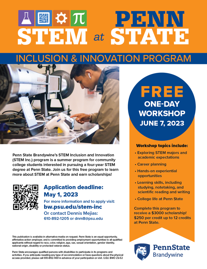 STEM free one day workshop June 7 2023