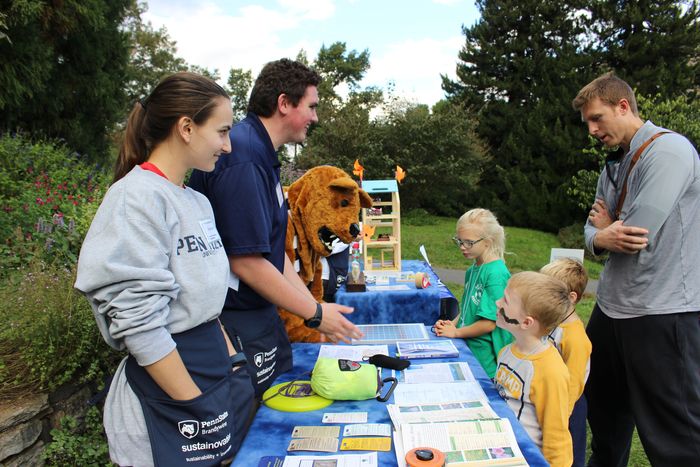 Brandywine students at at Tyler Arboretum’s annual Pumpkin Days event.