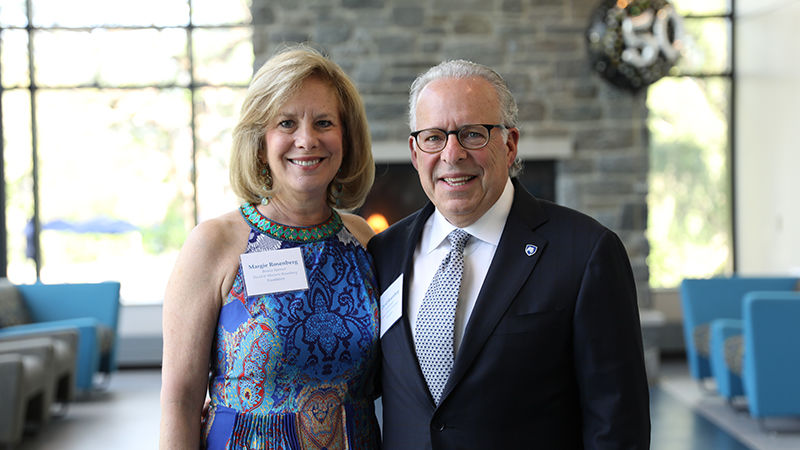 David and Marjorie Rosenberg attending 50th Anniversary Gala