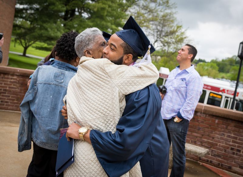 Grad celebrates 