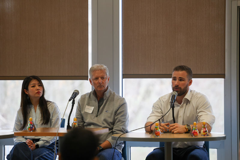 judges on a panel