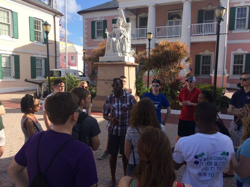 Penn State Students in the Bahamas