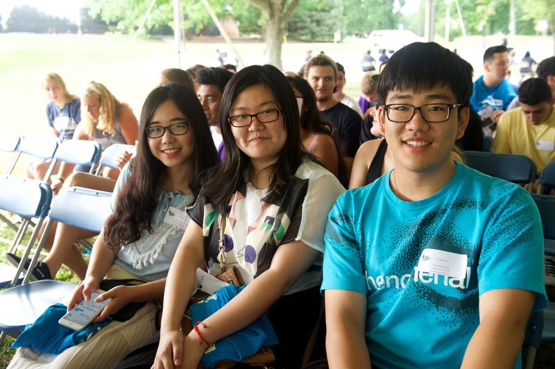 Students at Brandywine Convocation