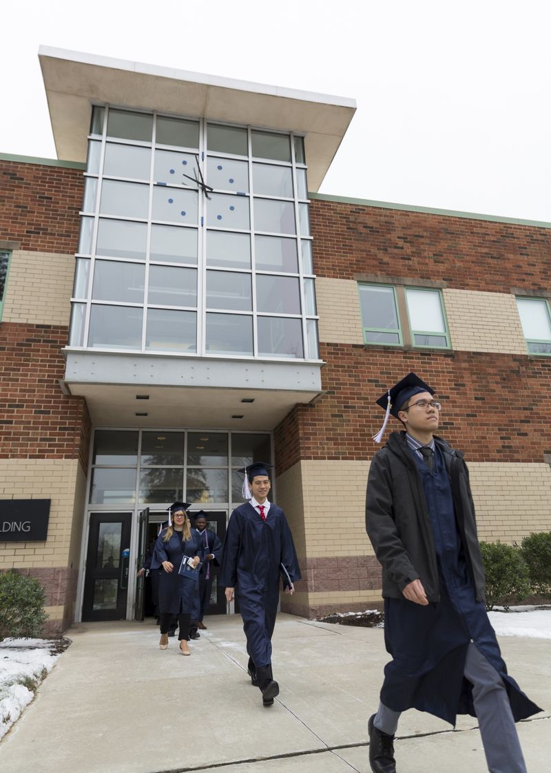 commencement at Penn State Brandywine