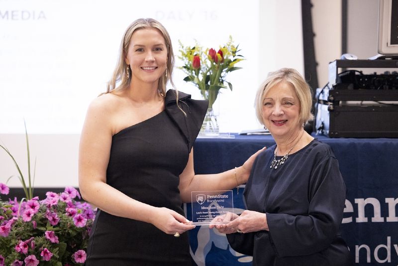 people with an award