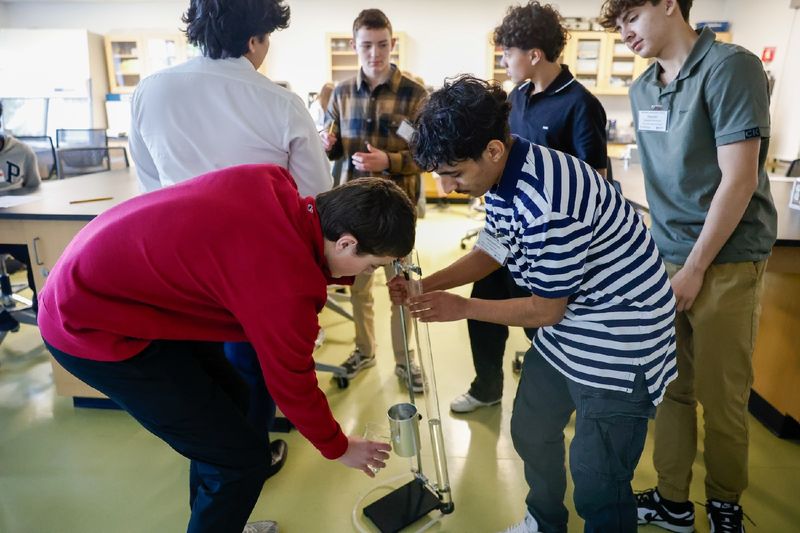 students doing workshop