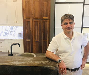 Photo of Emin Halac, owner of USA Cabinet Store LLC
