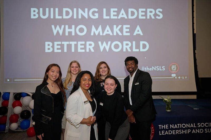 NSLS students at ceremony