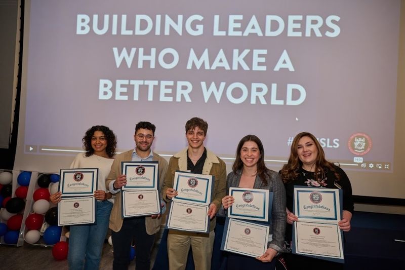 NSLS students with award