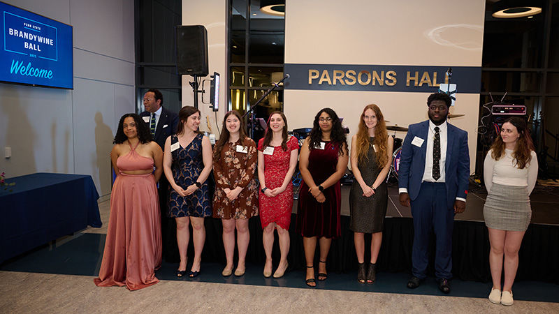 Students recognized at 2022 Brandywine Ball