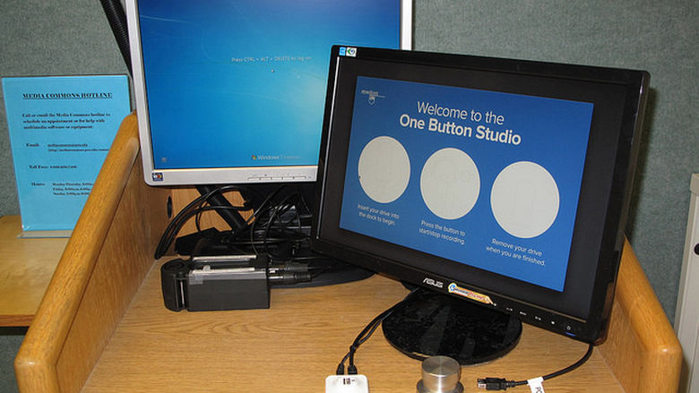One Button Studio setup