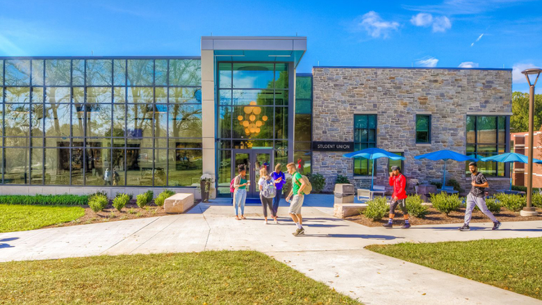 Student Union building at Penn State Brandywine