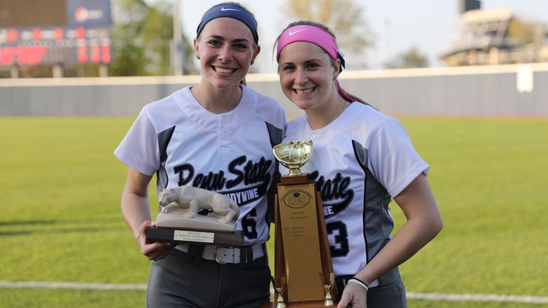 Katie DeStefano and Julie Foeldes of Penn State Brandywine