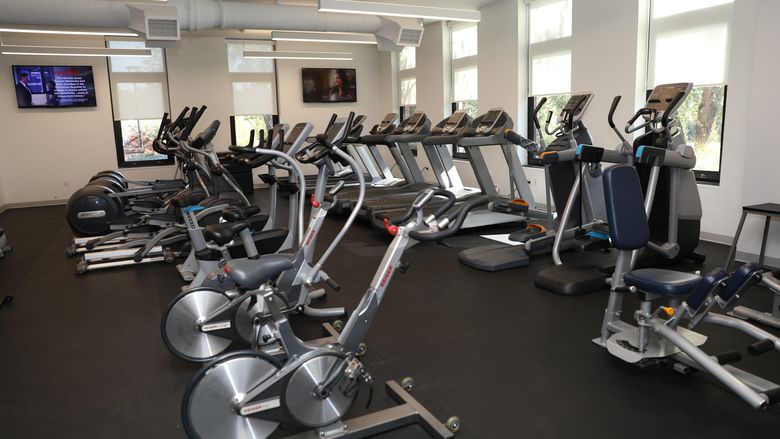 Penn State Brandywine's new fitness center. 