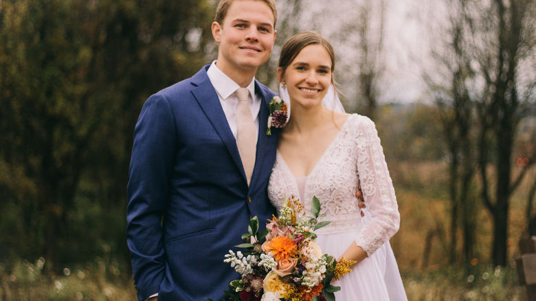 Caleb Madison and Katya Iatsenko of Penn State Brandywine