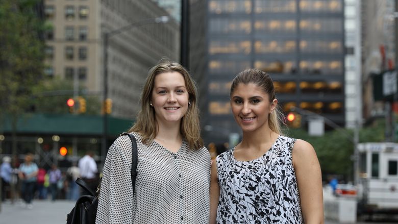 Meaghan Paige and Ana Elmasllari 