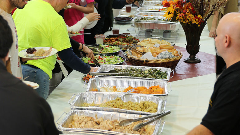 Thanksgiving food