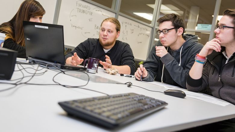 Penn State Brandywine group study space