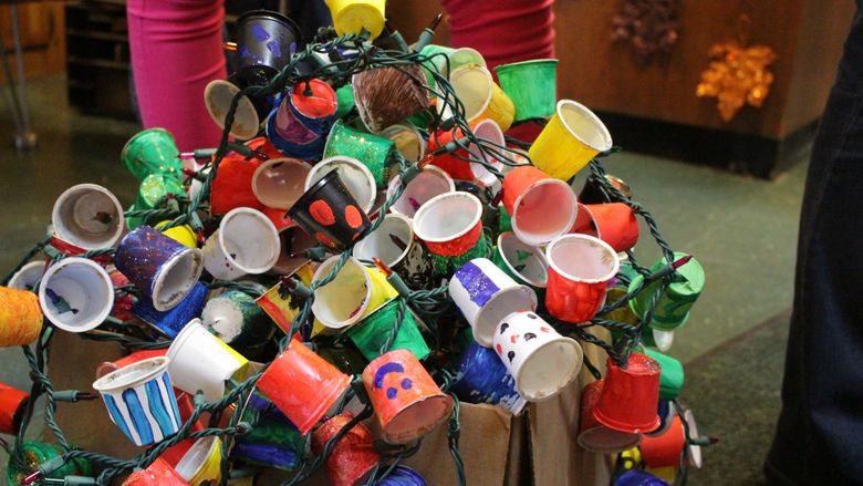 KCups on String of Lights