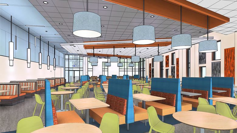 Brandywine's Dining hall 