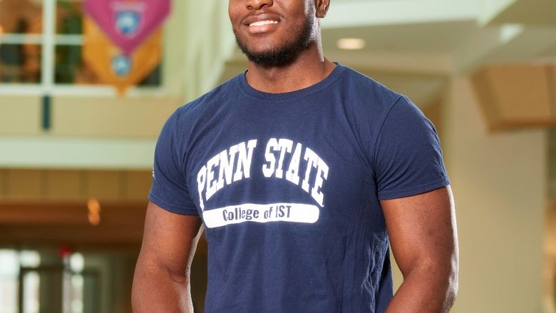 Penn State student Jonathan Adrien