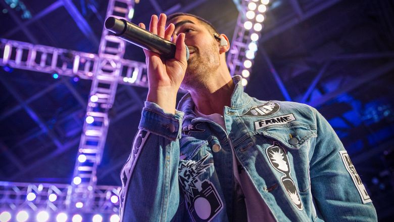 Joe Jonas at Penn State's THON