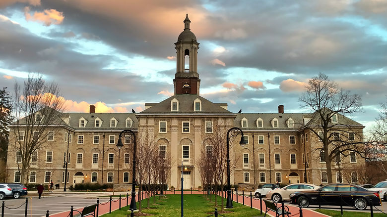 Old Main back