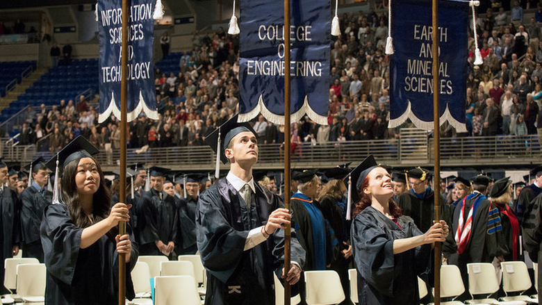 Penn State fall commencement