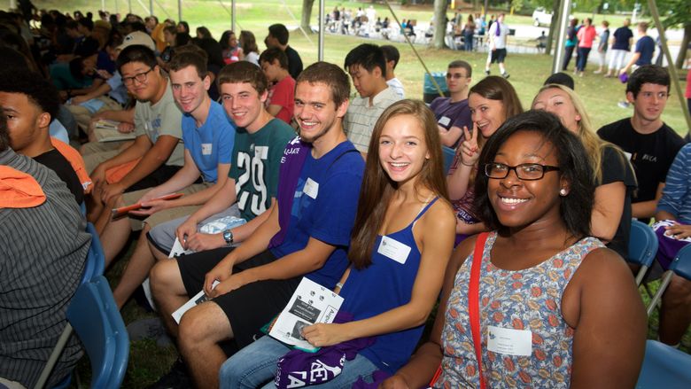 Students at Brandywine Convocation
