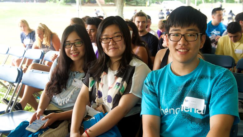 Students at Brandywine Convocation