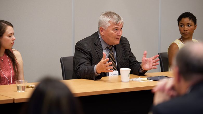 Dr. Eric Barron at Penn State Brandywine 
