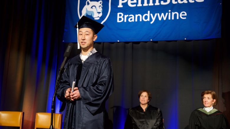 Jared Heatwole of Penn State Brandywine