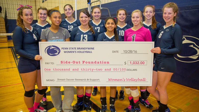 Penn State Brandywine women's volleyball 