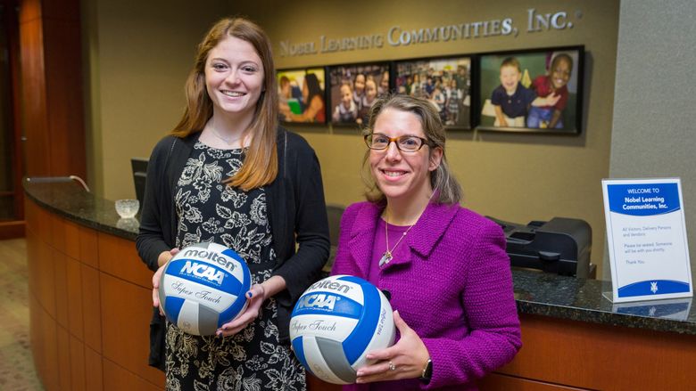 Penn State alumna Miranda Biondi and Jodi Dickinson