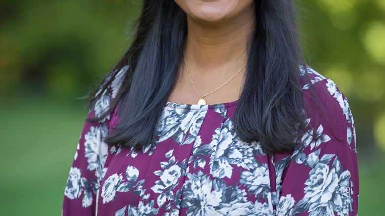 Usha Nair Jenemann of Penn State Brandywine