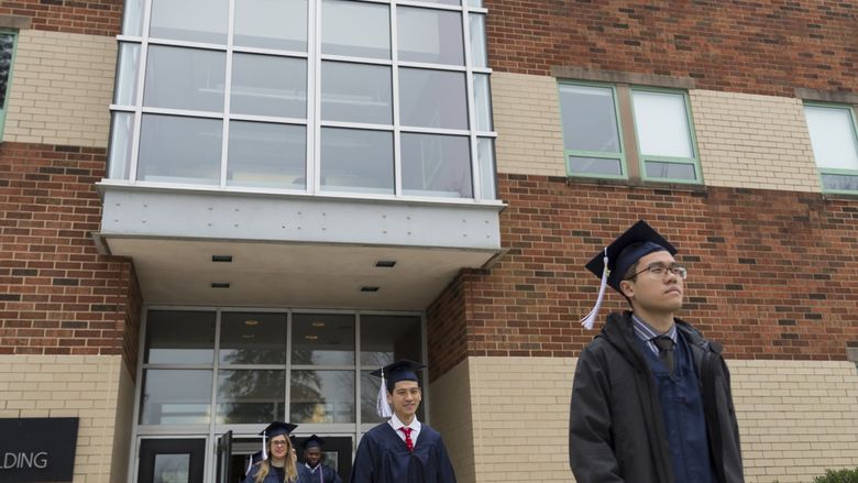 commencement at Penn State Brandywine