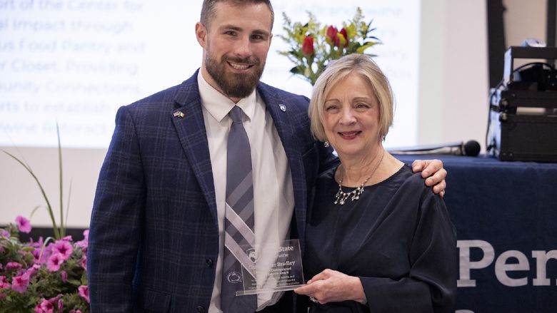 people with an award