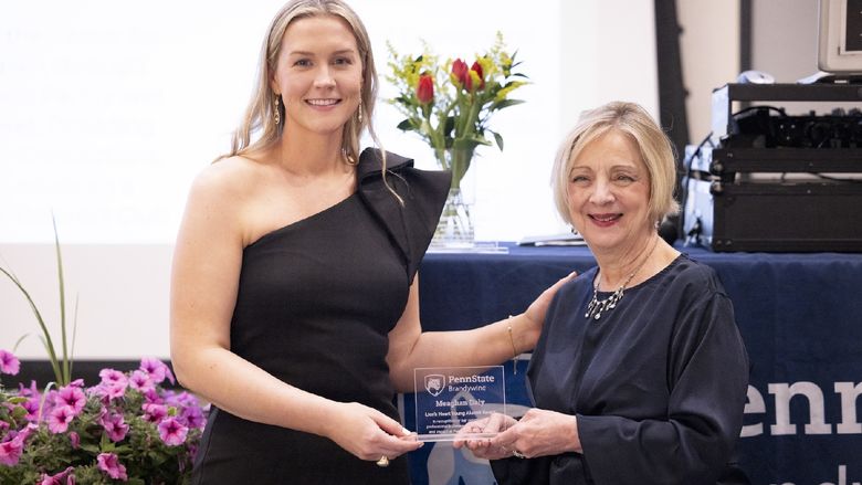 people with an award
